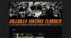 Desktop Screenshot of hillbillyvintageclassics.com