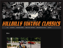 Tablet Screenshot of hillbillyvintageclassics.com